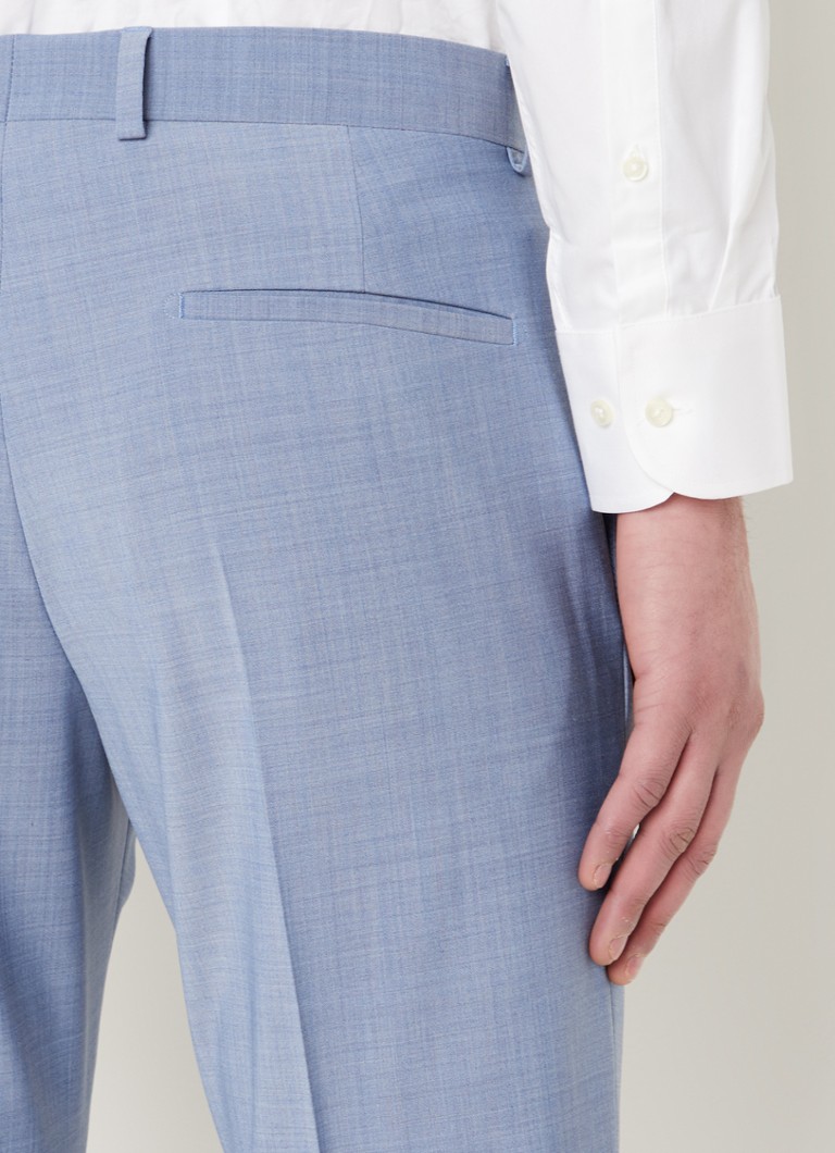 Pantaloni Strelson Flex Cross Madden Extra Slim Fit din amestec de lână