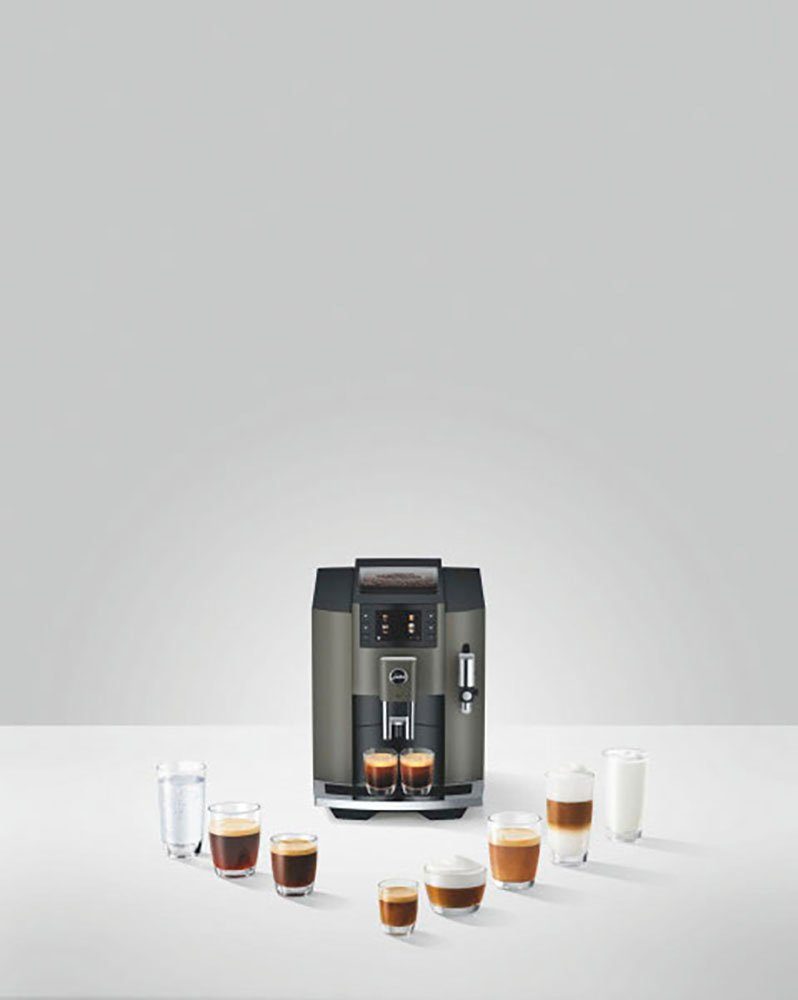 JURA Kaffeevollautomat 15583 E8 Dark Inox (EC)