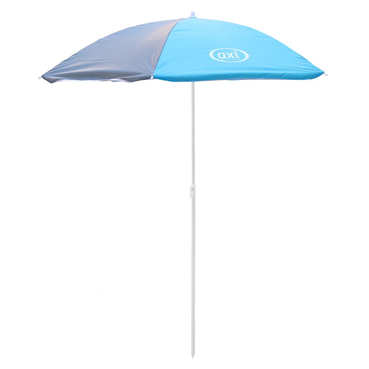 AXI Sonnenschirm Ø125 cm - Grau/blau