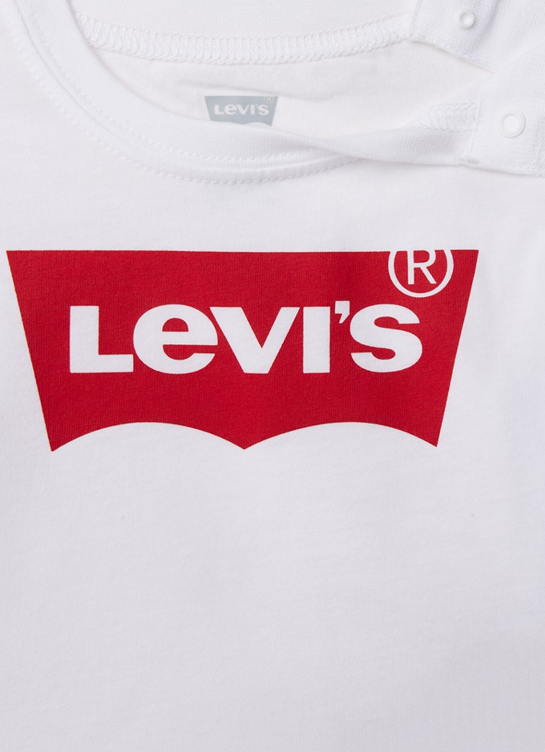 Tricou Levi's cu mânecă lungă și logo imprimat