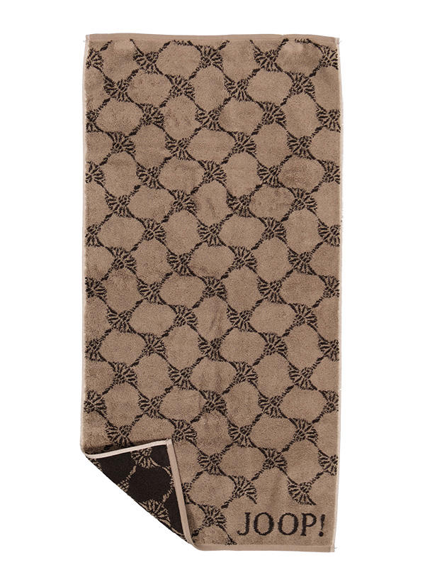 JOOP!, Handtuch, 50 x 100 cm, braun gemustert