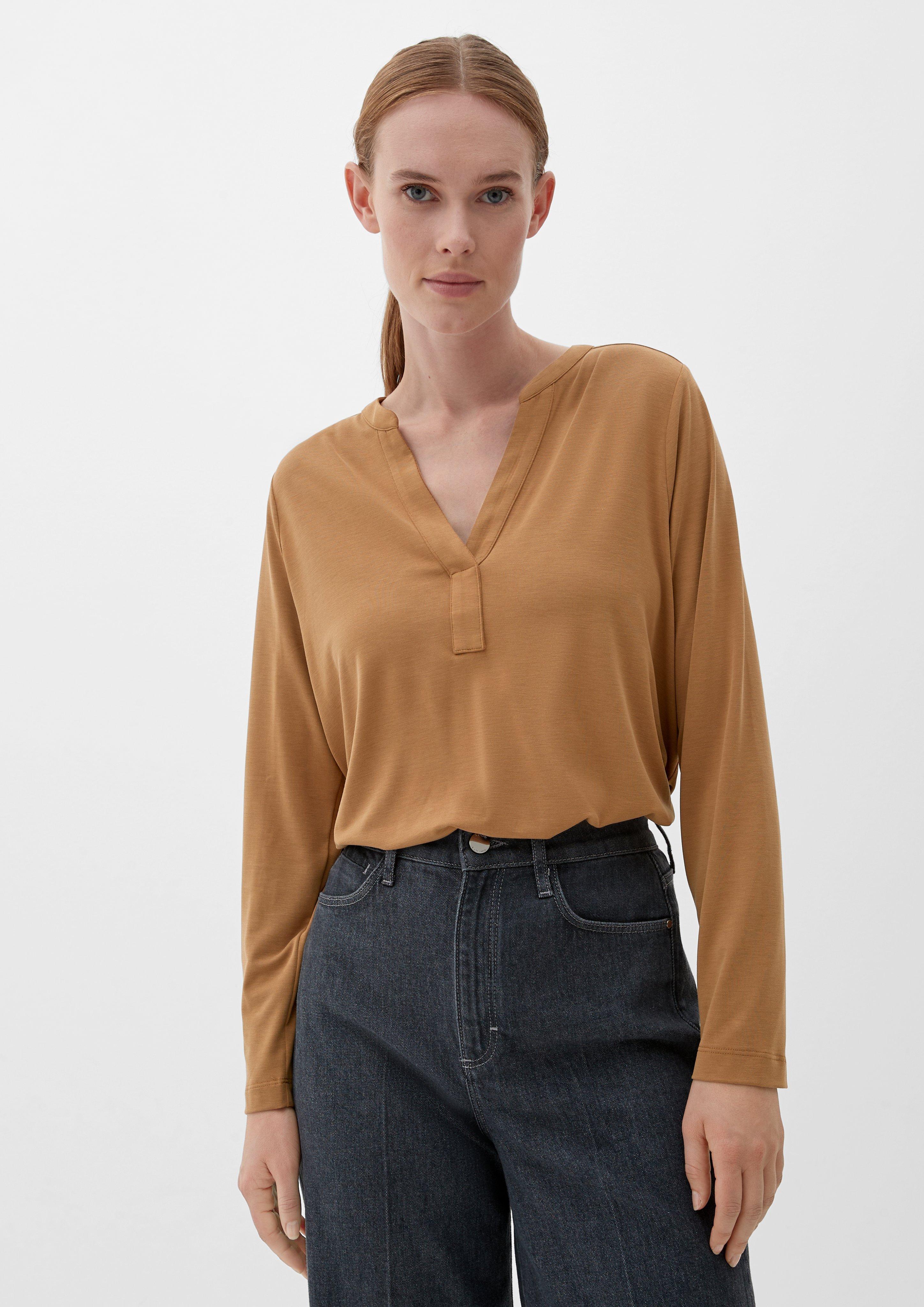 Langarmshirt aus Modalmix  2121736-8740