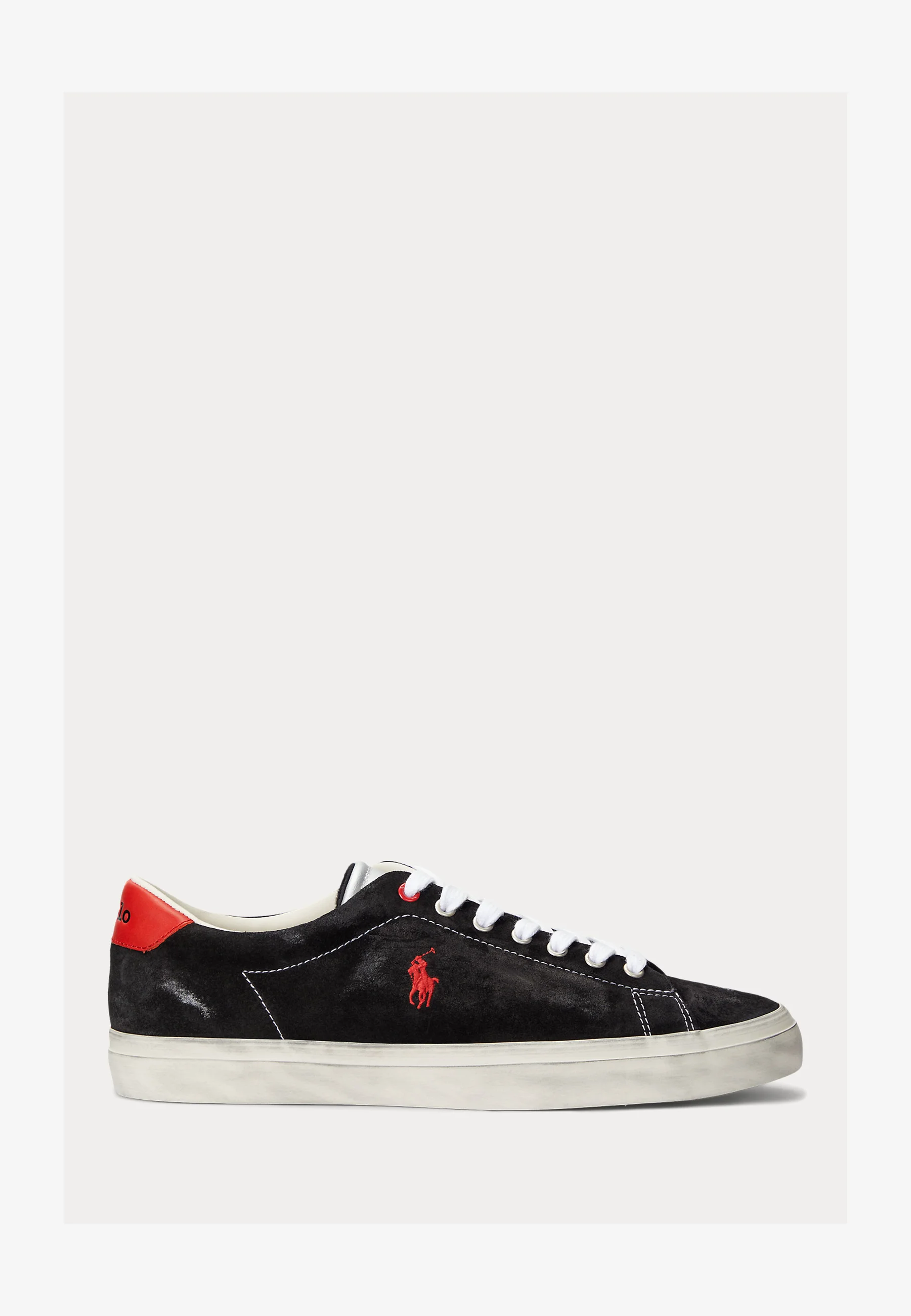 Polo Ralph Lauren LONGWOOD DISTRESSED SUEDE SNEAKER - Zapatillas bajas