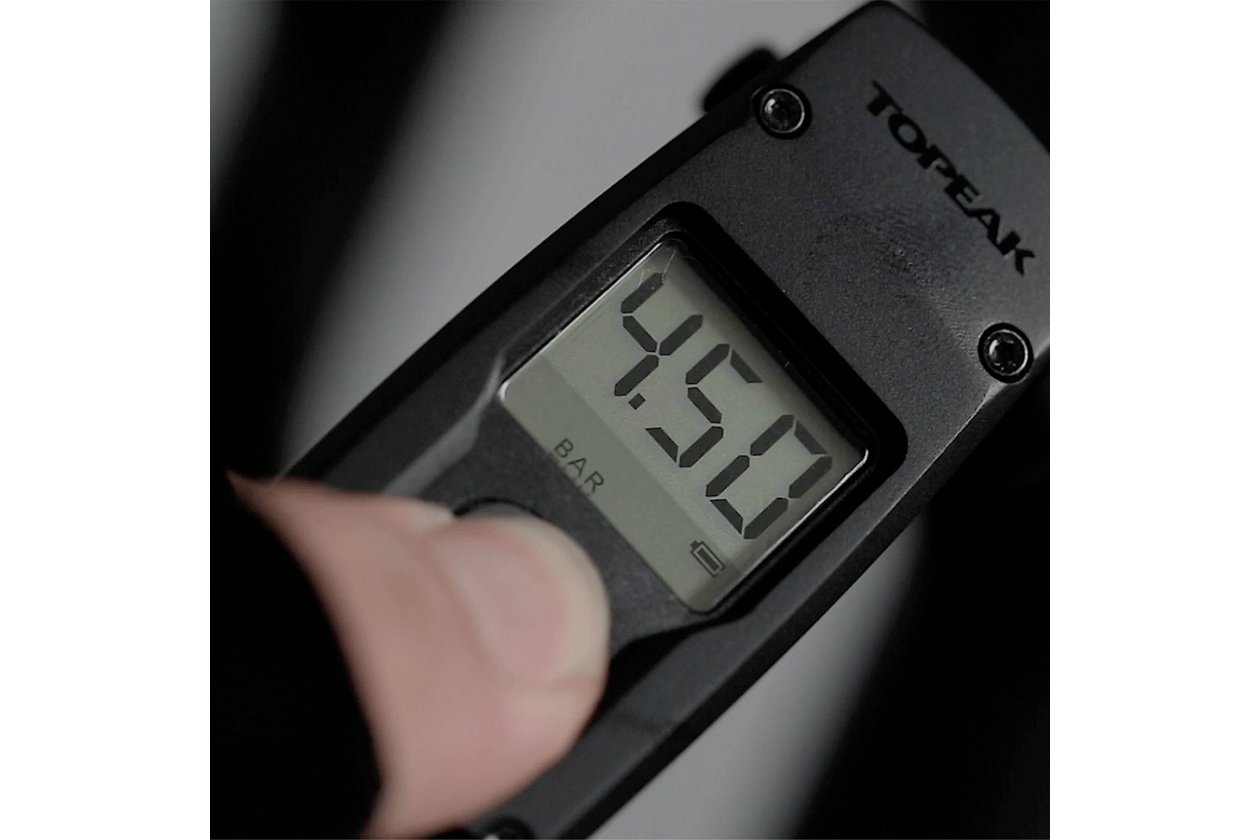 Topeak Pocket Shock Digital Gabel-/ Du00e4mpferpumpe