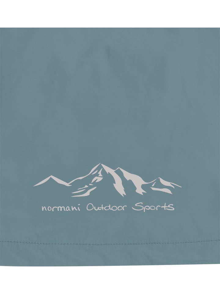 Normani Outdoor Sports Kinder Regenjacke Sointula in Blau/Coyote günstig kaufen