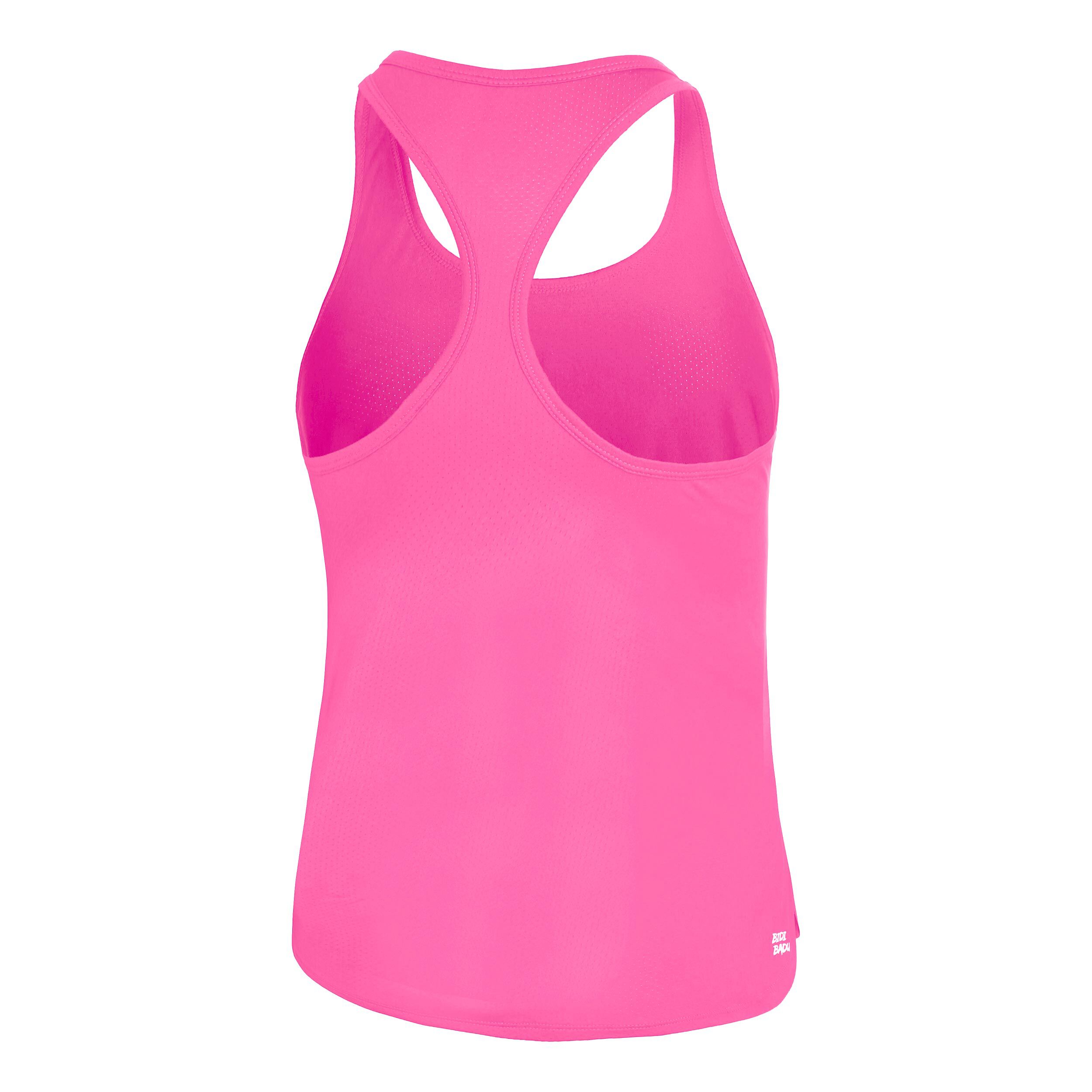 Mea Tech Tank-Top Damen - Pink, Weiß