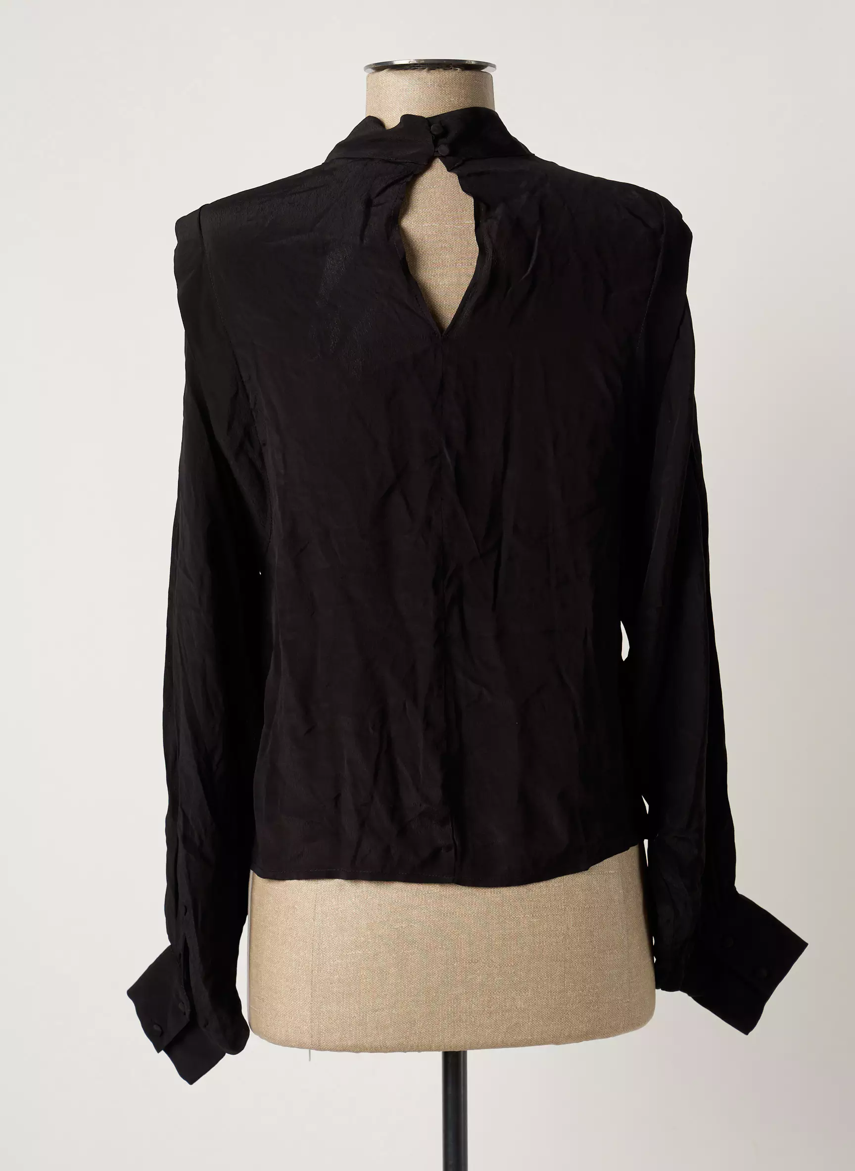 Mango Blouses Femme couleur noir