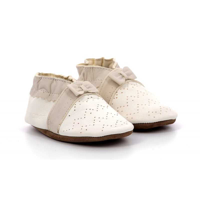 Chaussons cuir tannage végétal Happy Mood