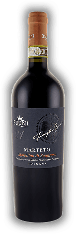 Azienda Agricola BRUNI, Marteto Morellino di Scansano, DOCG, 2021, Toscana  Azienda Agricola BRUNI, Marteto Morellino di Scansano, DOCG, 2021, Toscana   Jahrgang 2021 - 0,75	 Liter - Vol 14,5%