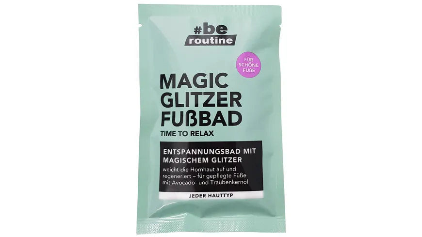 be routine Fußbad Magic Glitzer 40 g