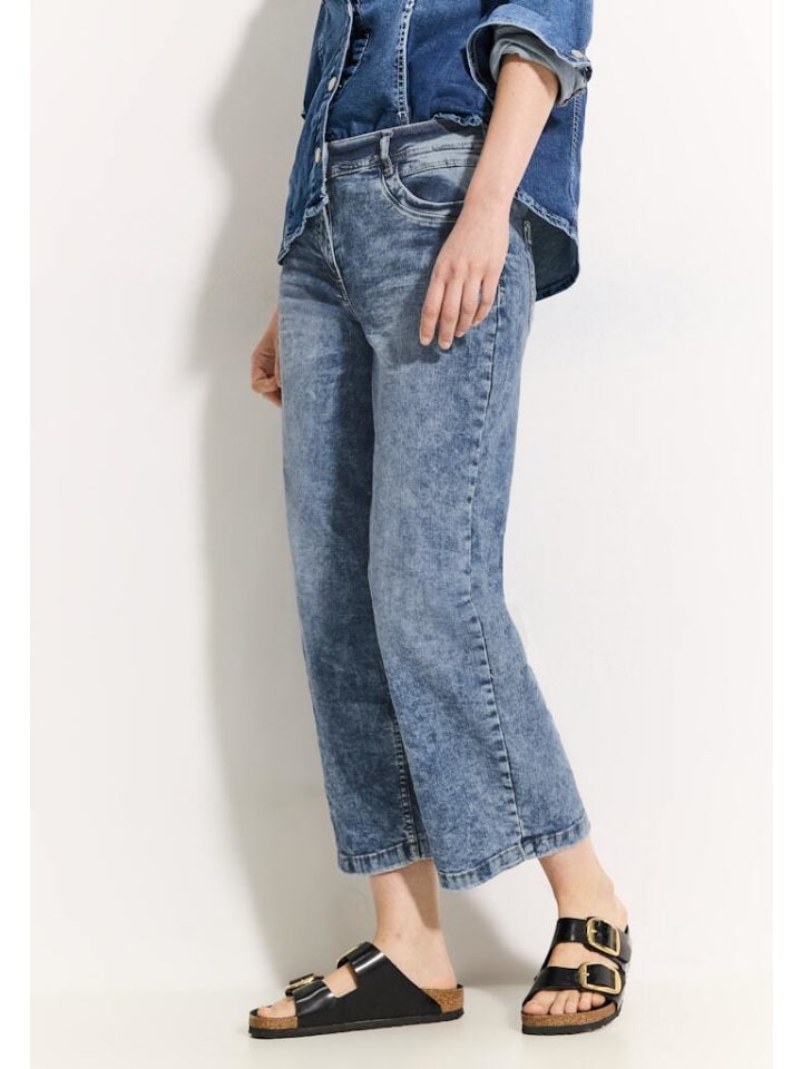 Cecil Jeans in mid blue wash günstig kaufen