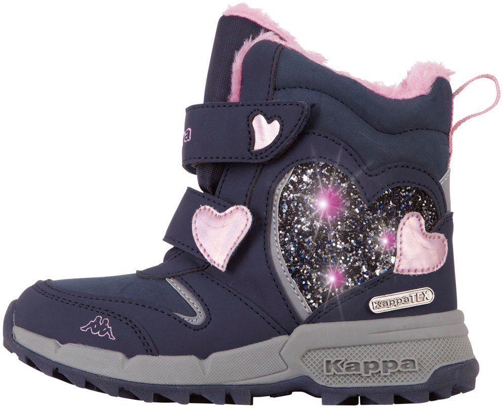 Kappa Winterboots wärmend, mit coolen Lichteffekten und mit Klettverschluss