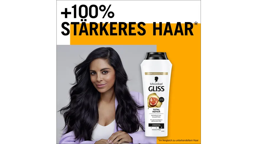 GLISS Shampoo Total Repair 250 ml 250 ml