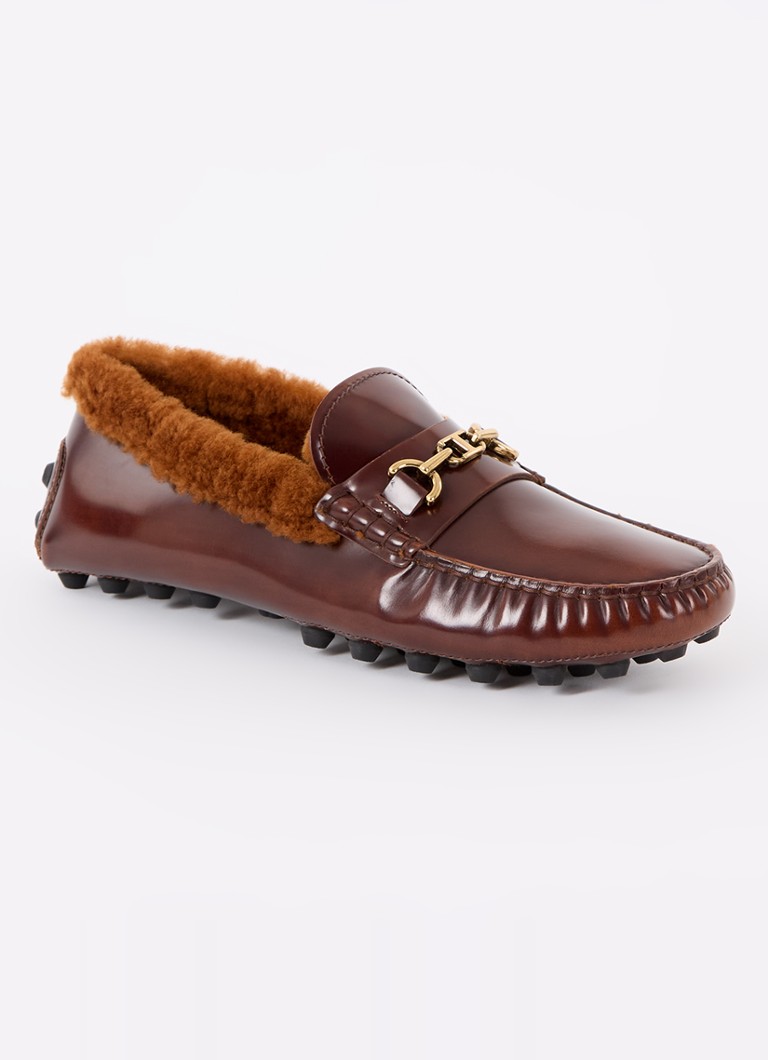 Tod's Gommino Macro-mokkasin laget av saueskinn