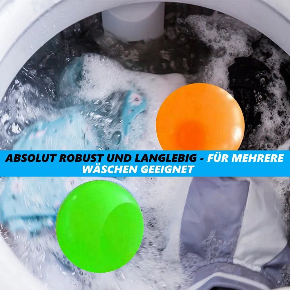 MAVURA Wäschekugel HaarMagnets Magischer Tierhaarentferner Waschmaschine Tierhaare (Fussel Bälle Fusselbälle Fusselpfote Katzenhaare), Hundehaare von Wäsche entfernen [4er Set]