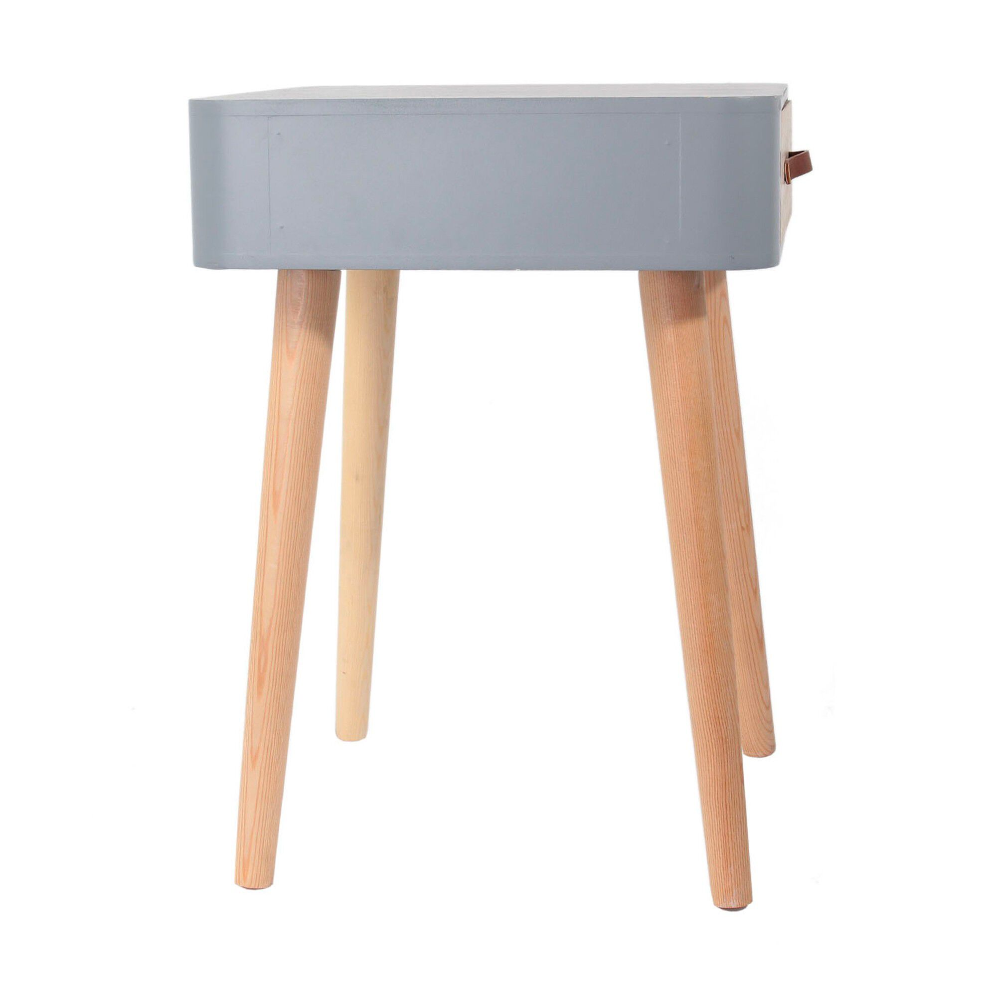 Table de chevet bicolore 1 tiroir