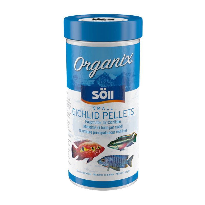 Söll Hauptfutter Söll Organix Small Cichlid Pellets 490ml
