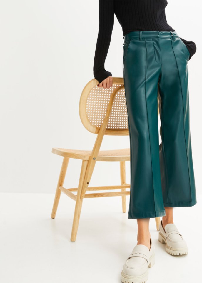 Lederimitat-Culotte
