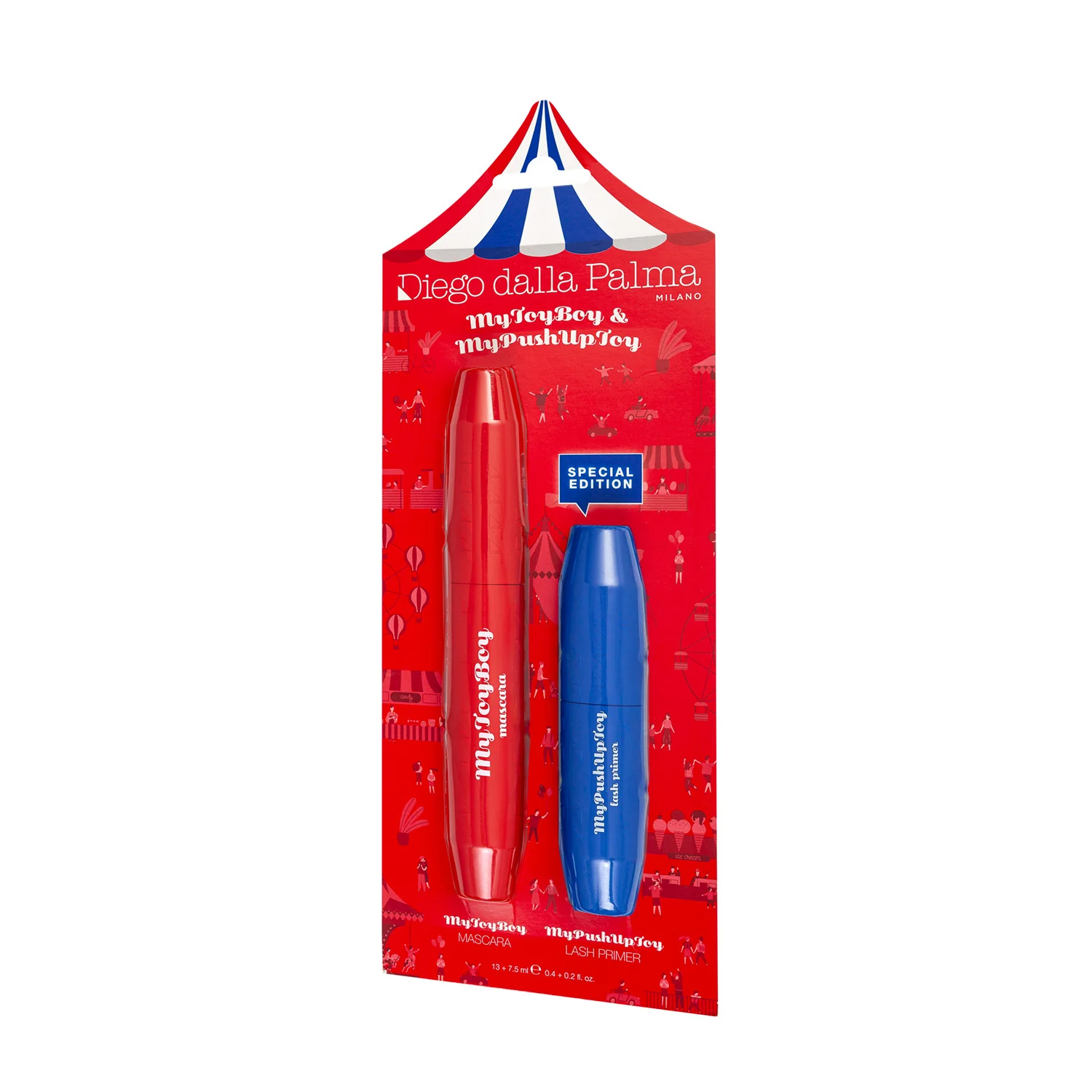 Mytoyboy Eyes Kit Maskara + Mini Primer - Set za šminkanje, Maskara