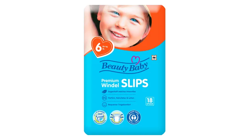 Beauty Baby Premium Dry Pants, Größe 6 X , 15+ kg
