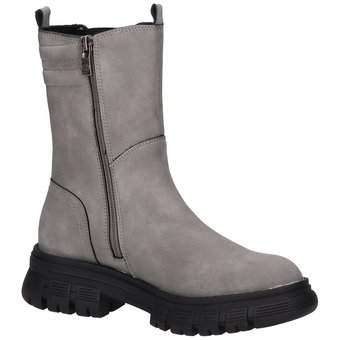Tom Tailor Chelsea Stiefelette in grau