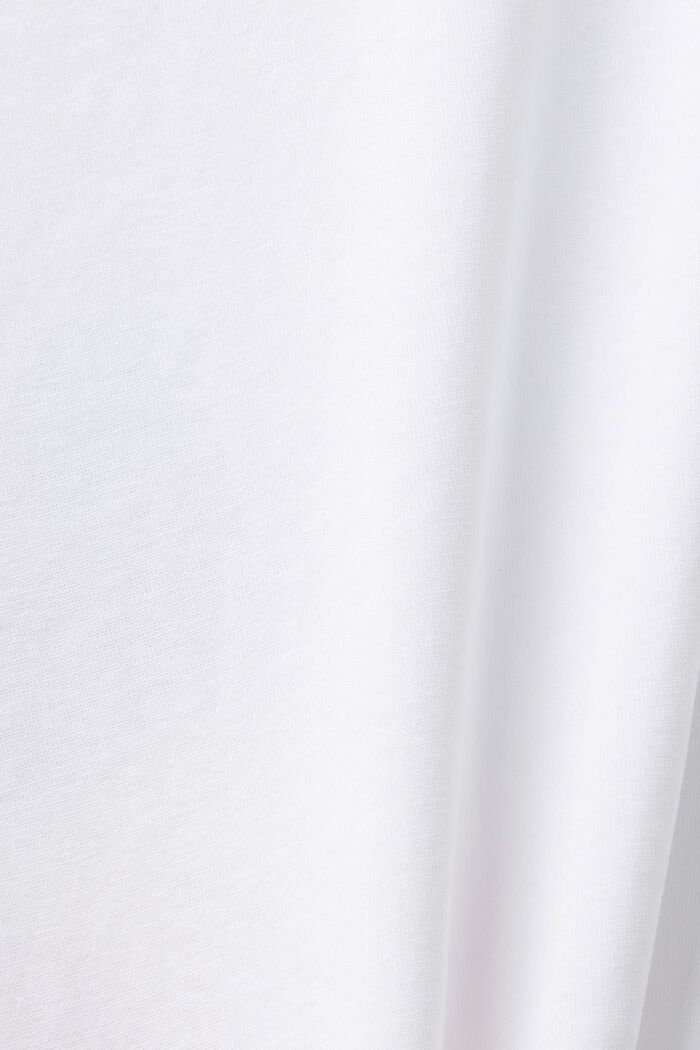 Baumwoll-T-Shirt mit Frontprint