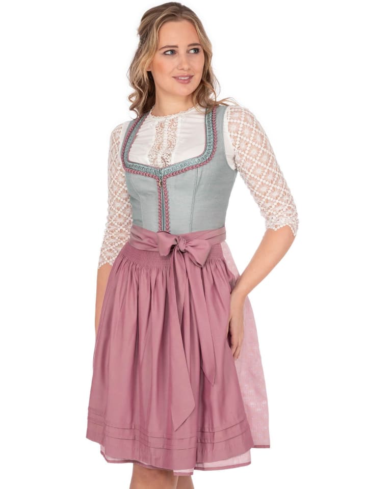 KRÜGER Midi Dirndl 114267 in hellblau günstig kaufen