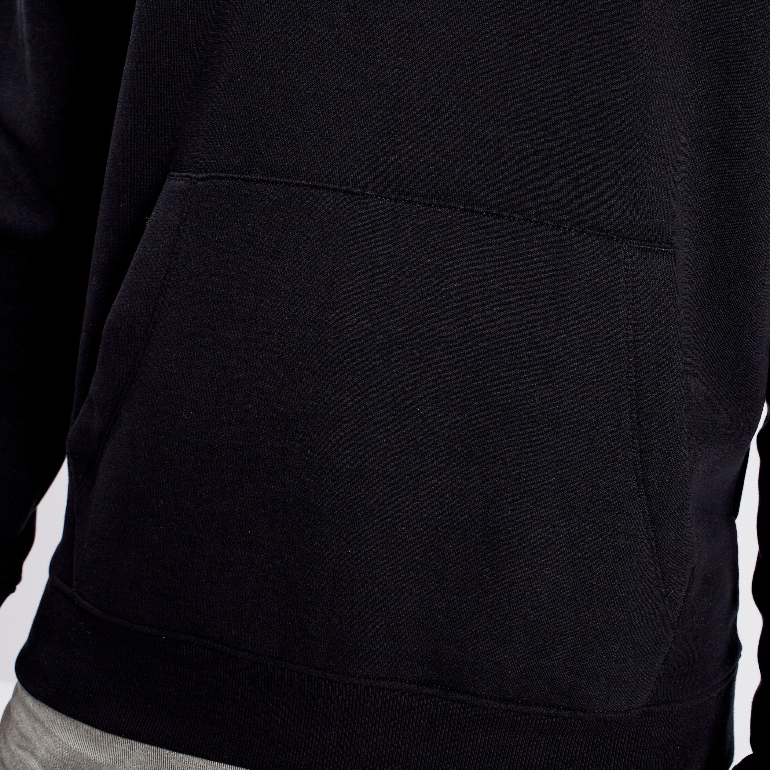 Sweat à capuche hoodie Liberto noir homme | La Halle