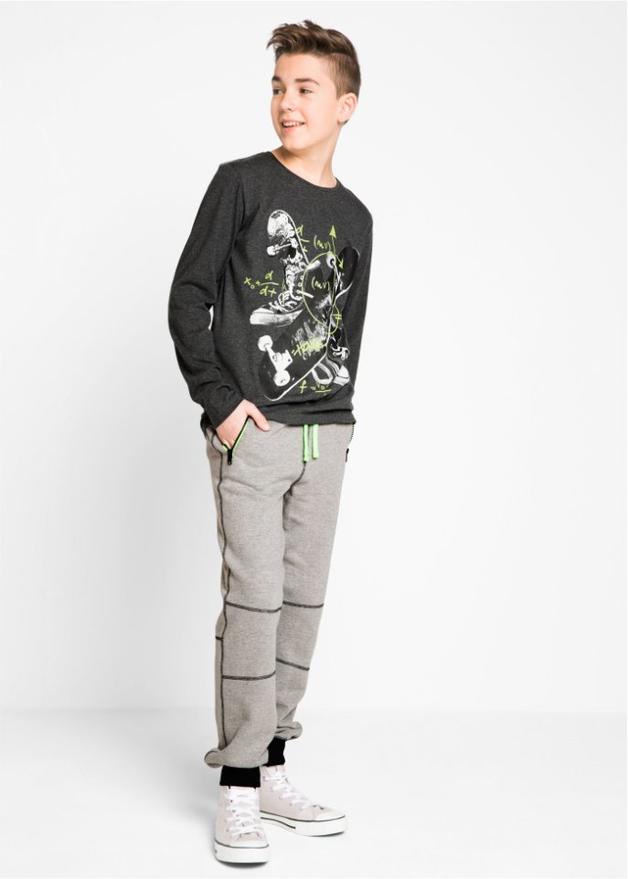 Jungen Langarmshirt mit Druck