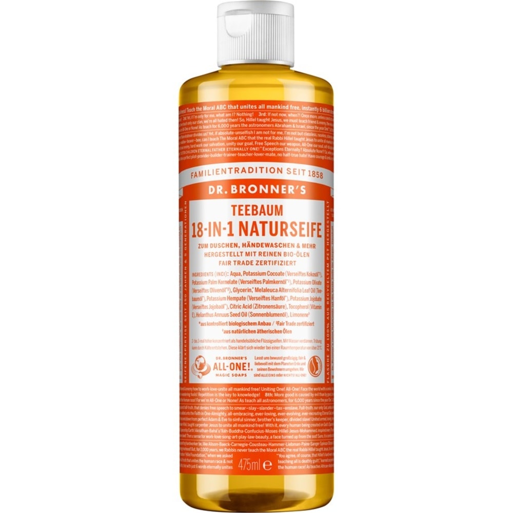 dr. bronners Savon naturel 18 en 1 arbre à thé Savon pour le corps