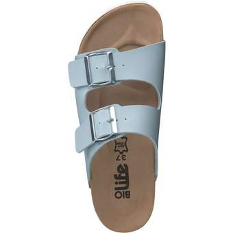 Bio Life Pantolette in blau