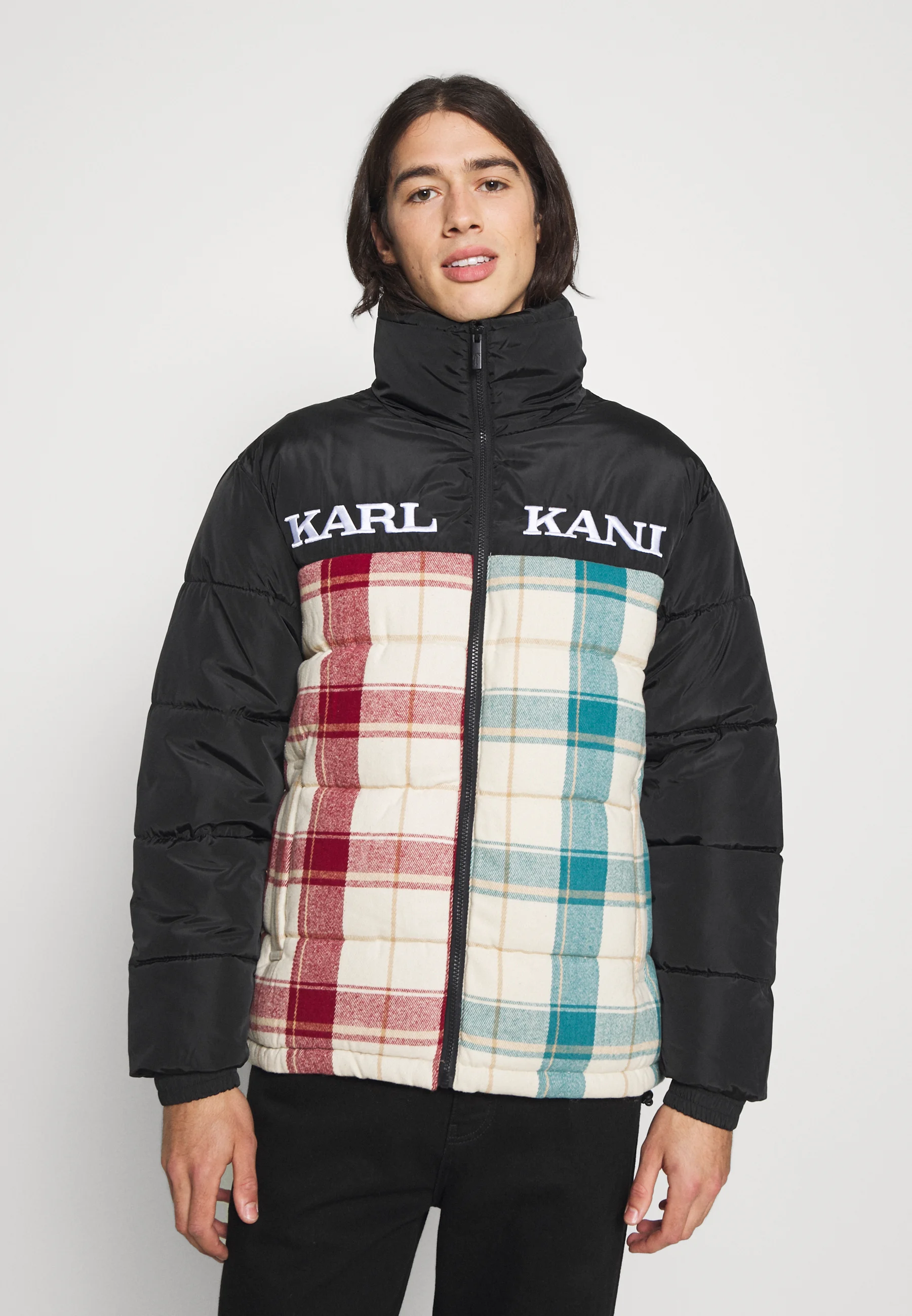 Karl Kani RETRO BLOCK PUFFER JACKET UNISEX - Chaqueta de invierno