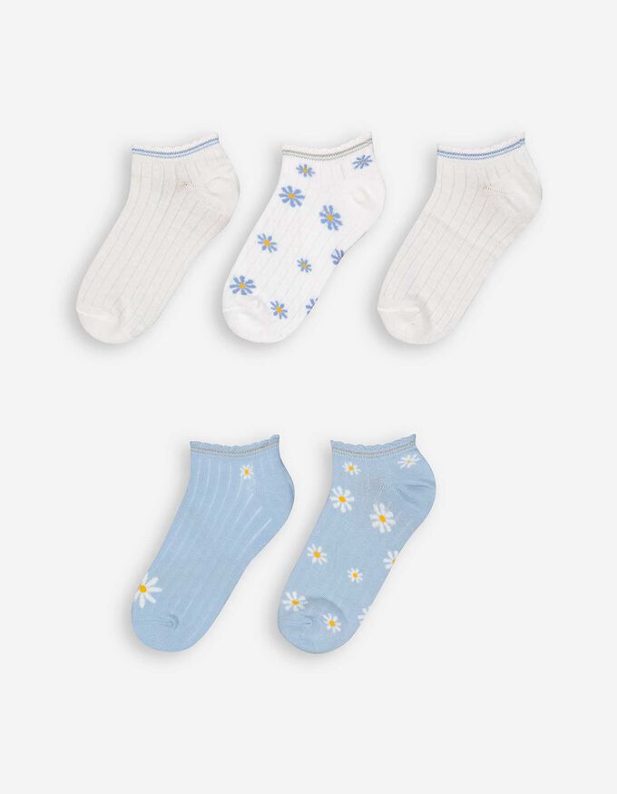 Sneakersocken - 5er-Pack