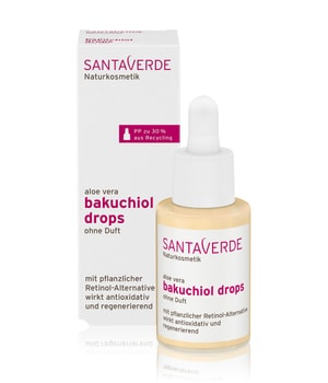 SANTAVERDE Bakuchiol Drops ohne Duft Gesichtsserum-30 ml