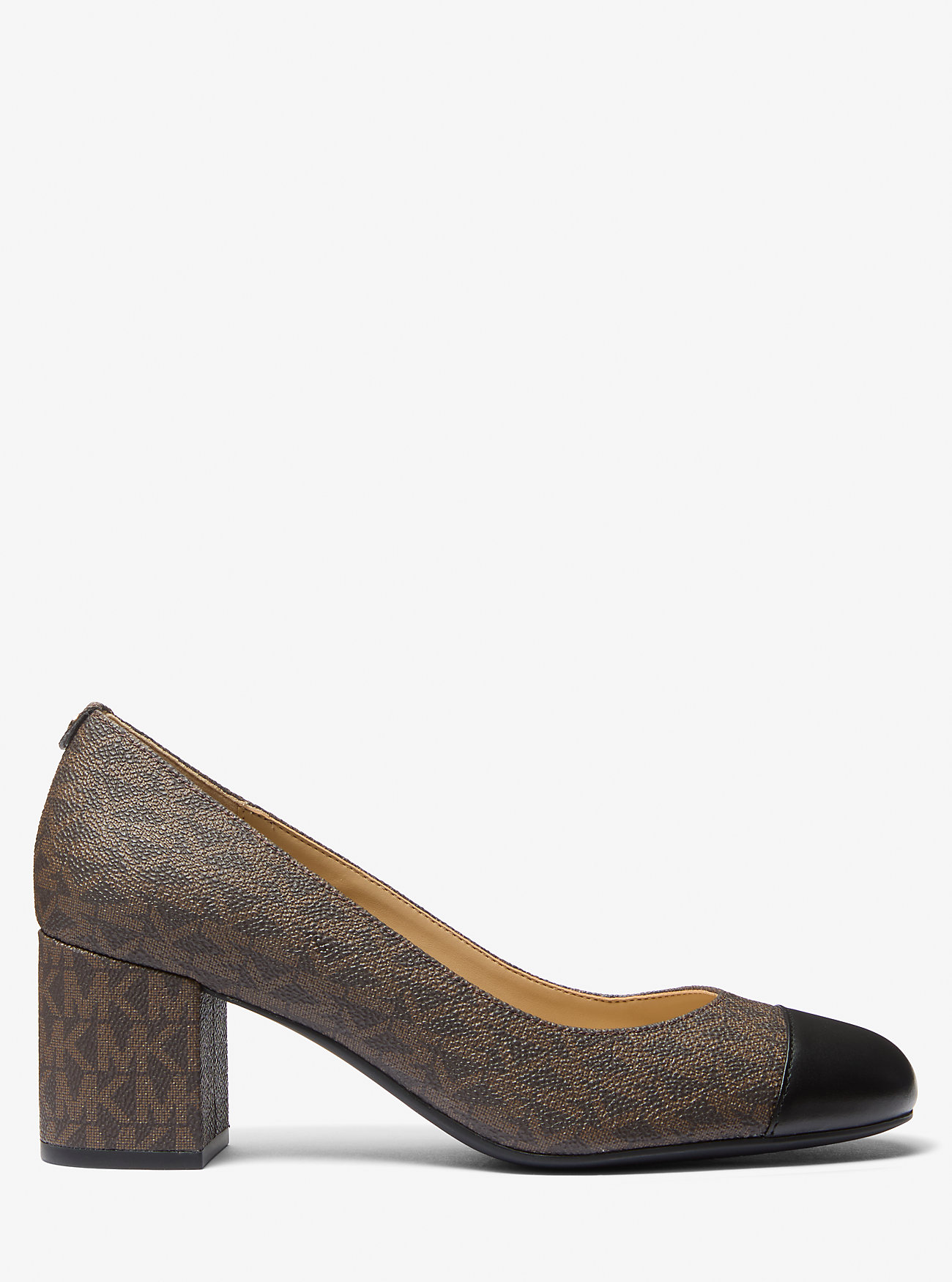Perla Flex Signature Logo Pumps - SVART/BRUN