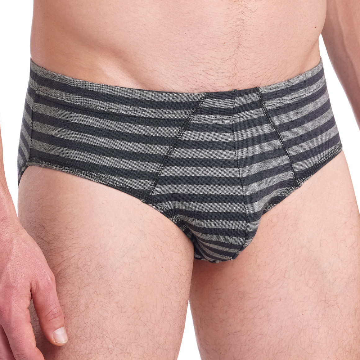 Herren Slip mit Streifen