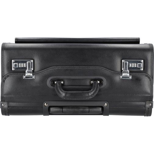 Alassio 2-Rollen Pilotenkoffer Leder 48 cm Laptopfach