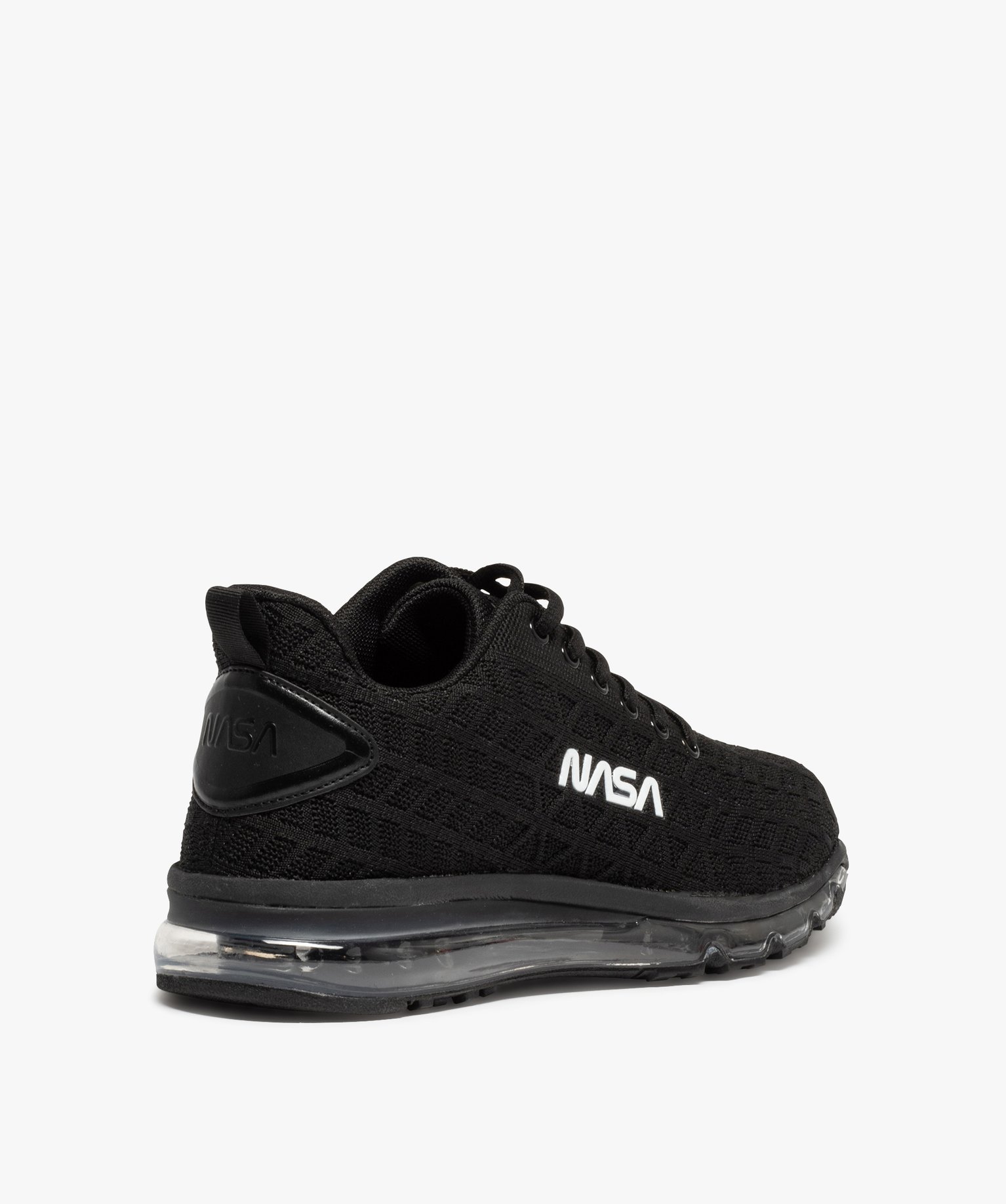 Baskets homme dessus en maille et semelle bulle - Nasa noir | GEMO