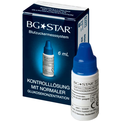 BGSTAR Kontrolllösung normal  6 ml  Lösung