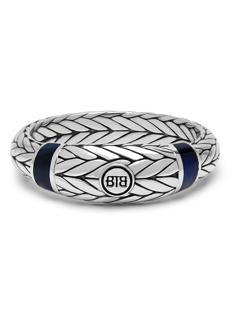 Buddha to Buddha Ellen Stone silver ring with tiger's eye