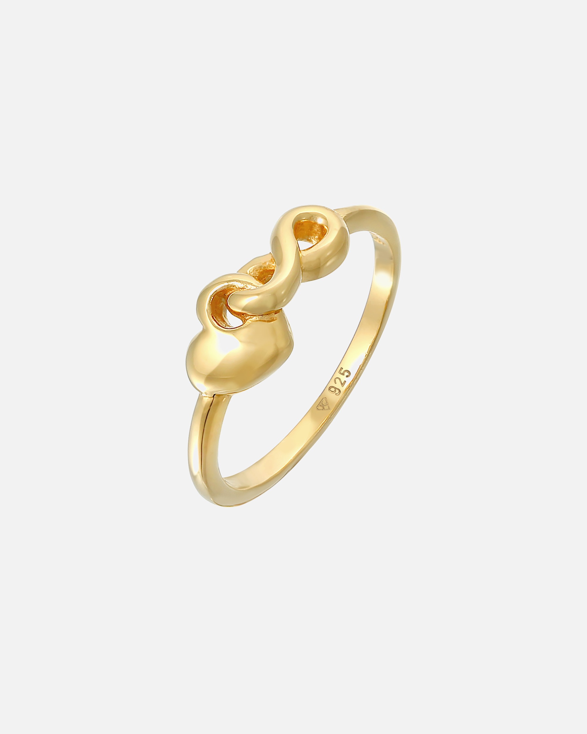 Cuore infinito da donna Elli, realizzato in argento sterling 925.