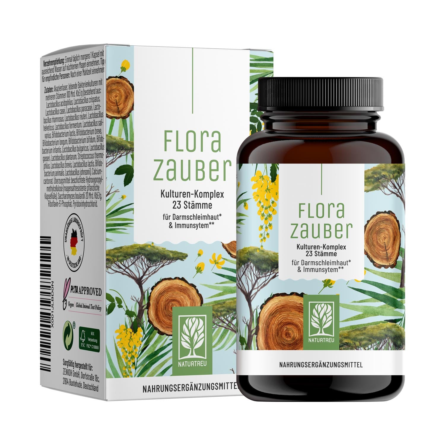 Kulturen-Komplex für den Darm* - Florazauber - NATURTREU®