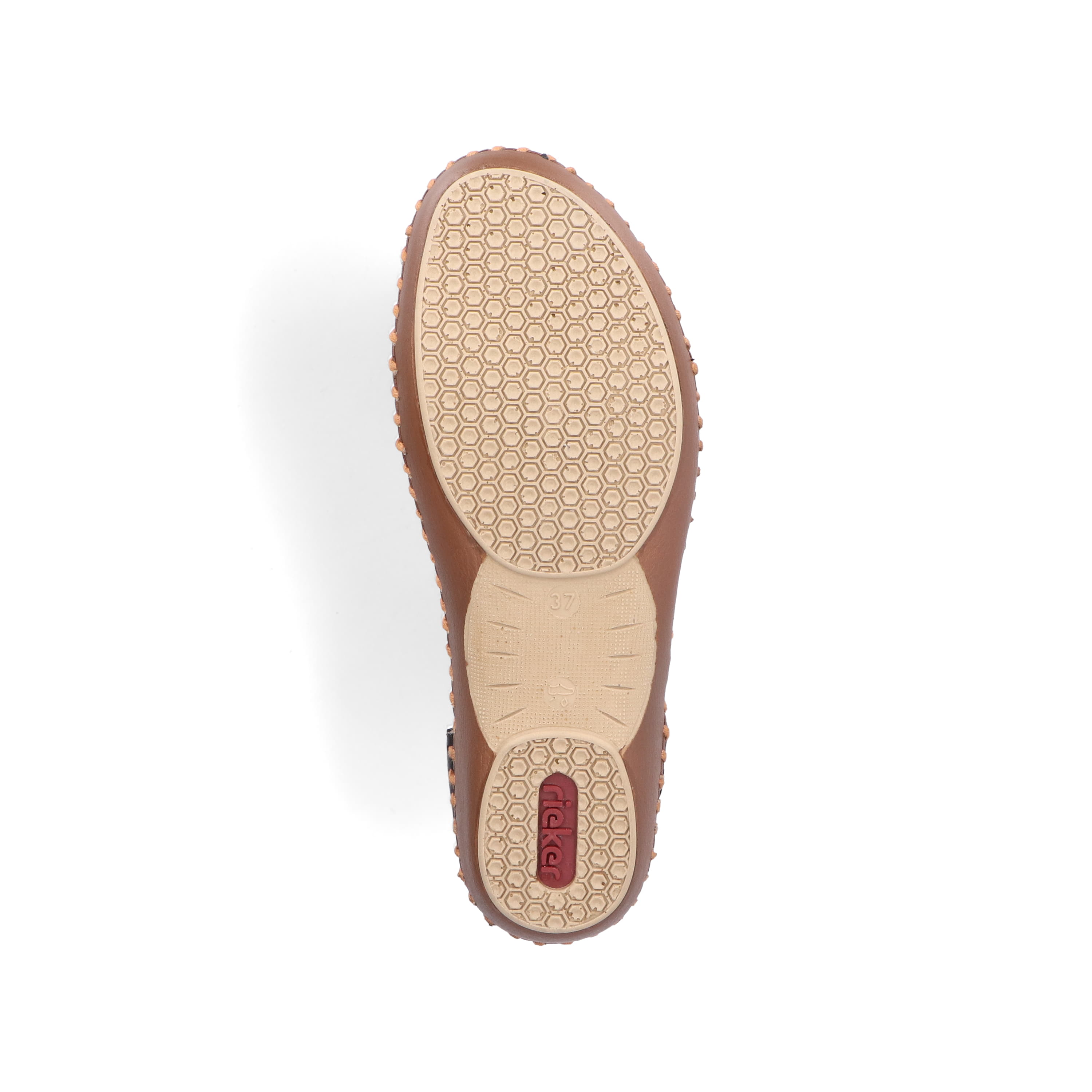 Rieker Damen Riemchensandalen mitternachtsschwarz