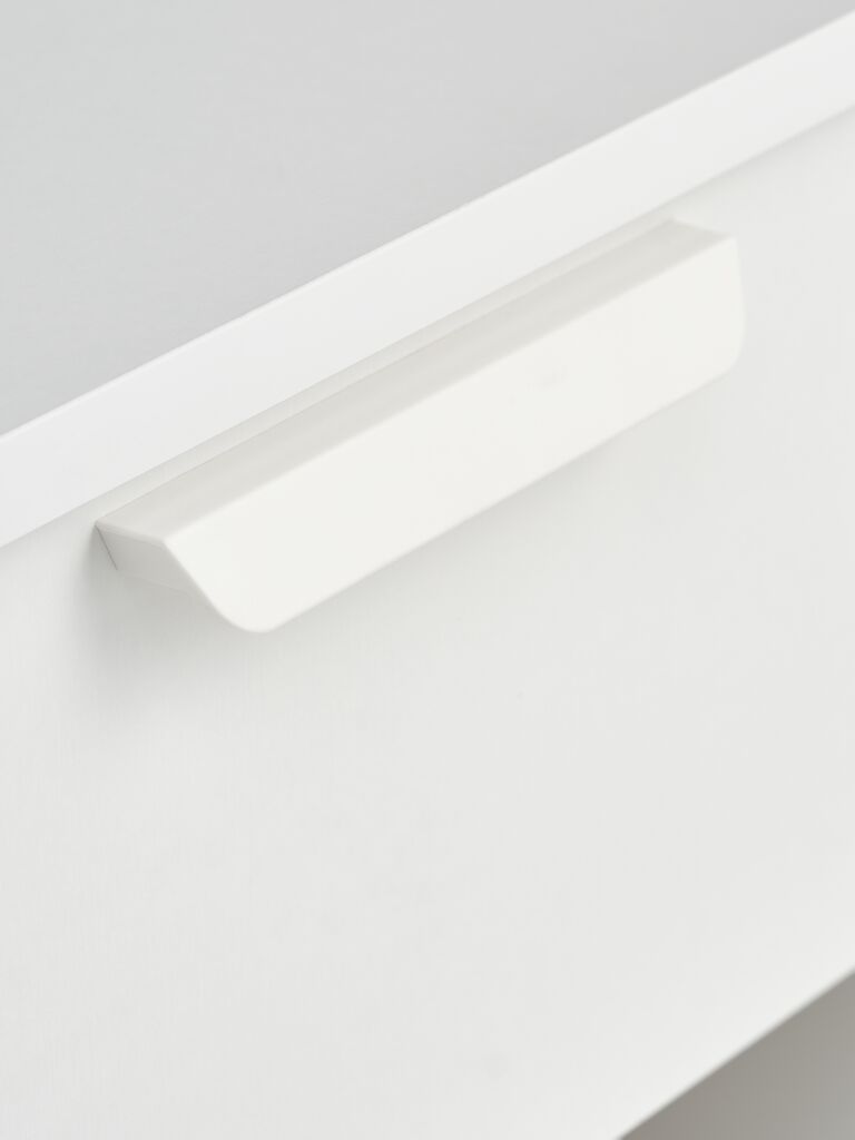 Mesa de cabeceira JENSLEV com 1 gaveta, branca
