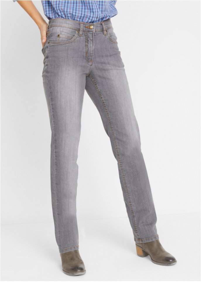 Komfort-Stretch-Jeans, Straight