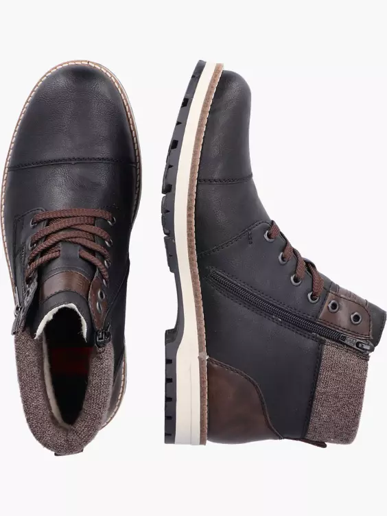 Rieker Herren Schnürstiefel