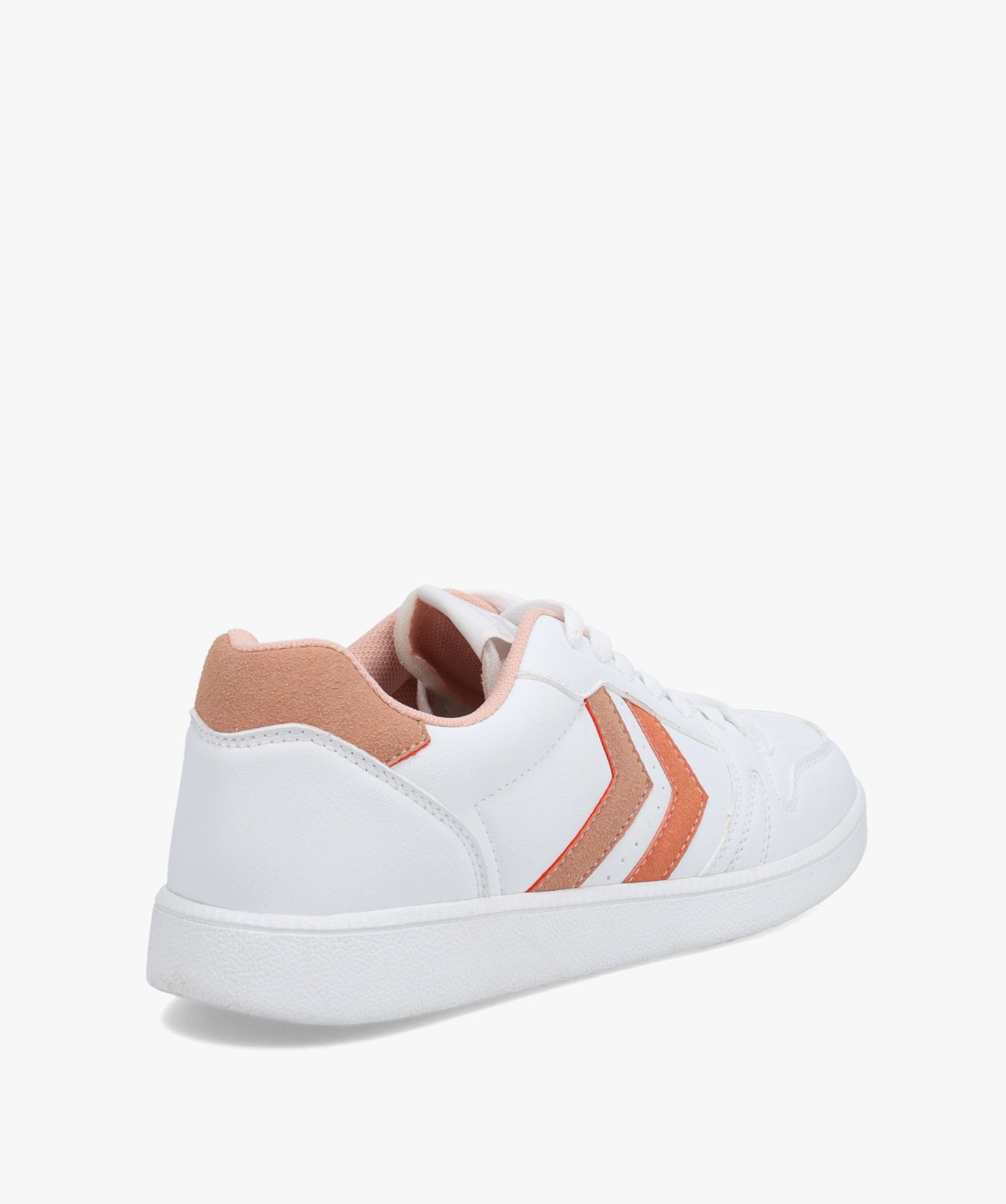 Baskets femme à bandes contrastantes – Hummel HandPerfekt blanc | GEMO