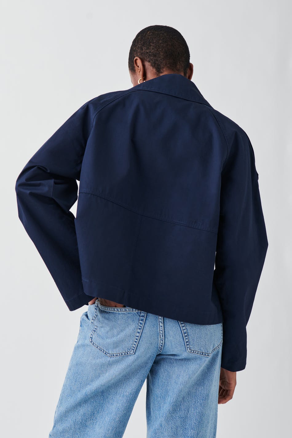 Short trench coat