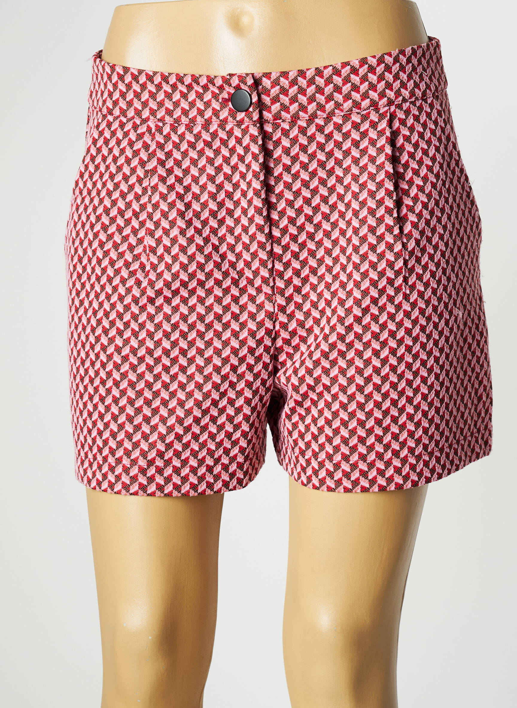 Cache Cache Shorts 1 Femme couleur rouge