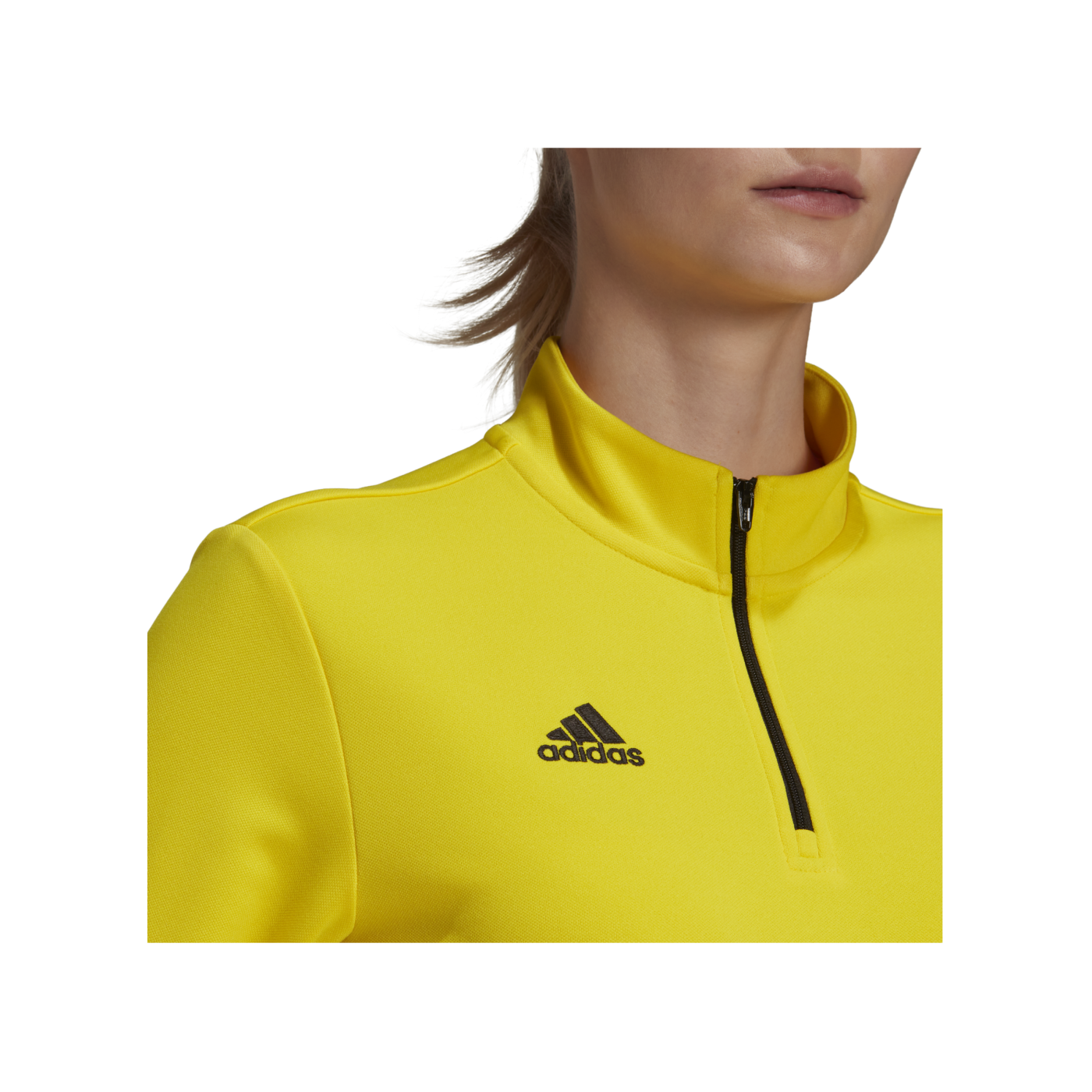 adidas Entrada 22 HalfZip Sweatshirt Damen Gelb